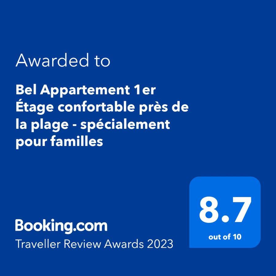 Bel Appartement 1Er Etage Confortable Pres De La Plage - Specialement Pour Familles 사이디아 외부 사진